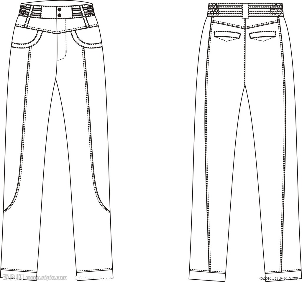 34褲子的腰圍是多大 怎么正確測量褲子的腰圍尺寸?